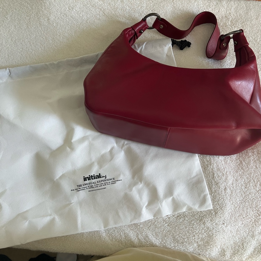 Burgundy Carvela Leather Handbag